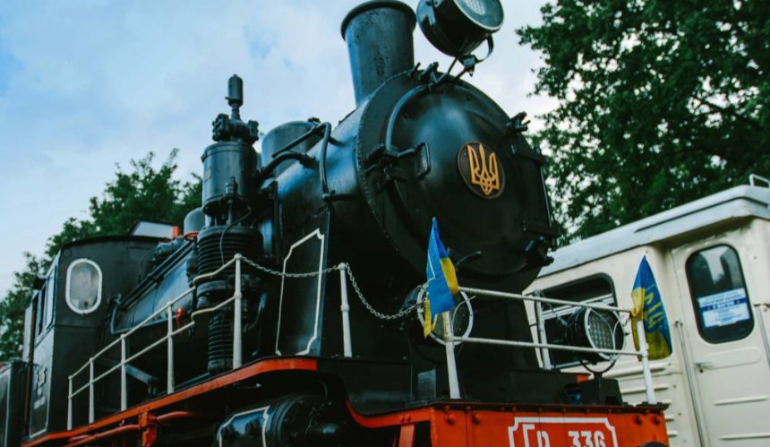 Київській дитячій залізниці 73 роки: 2 серпня на маршрут вийде легендарний ретропаровоз