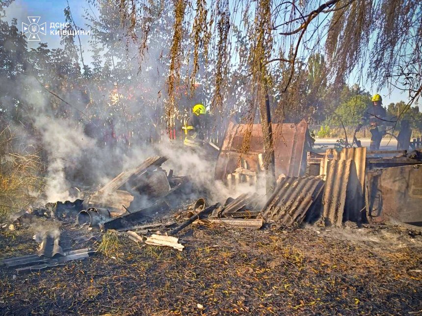 На Київщині в екосистемах за добу через спеку сталося понад 30 пожеж