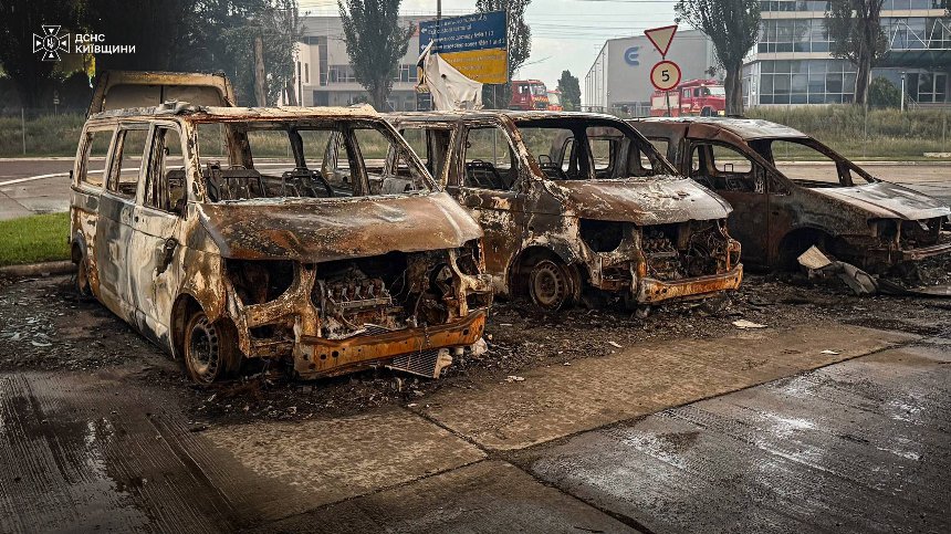 На Київщині досі триває ліквідація наслідків атаки 5 серпня