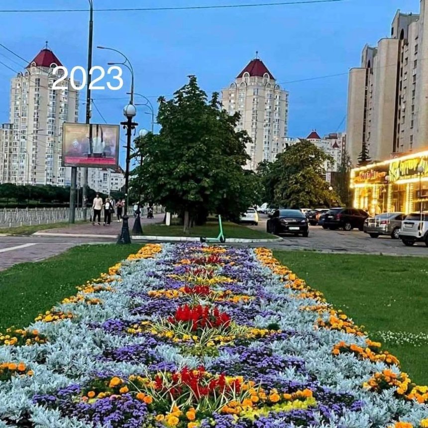 На Оболоні вже 6 років розквітає квіткова вишиванка