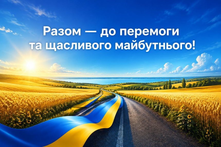 Разом до перемоги — привітання з Днем Незалежності