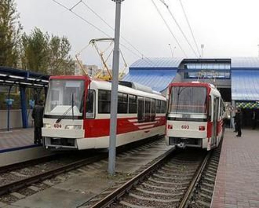 В Киеве трамваи на Троещину будут ездить чаще и быстрее