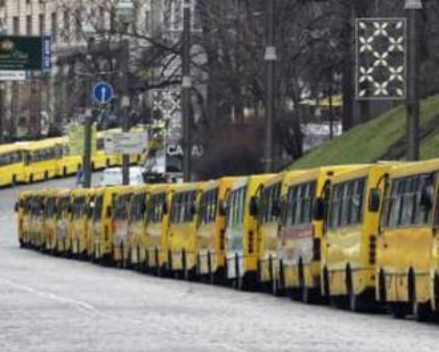 В Киеве назрел дефицит водителей маршруток