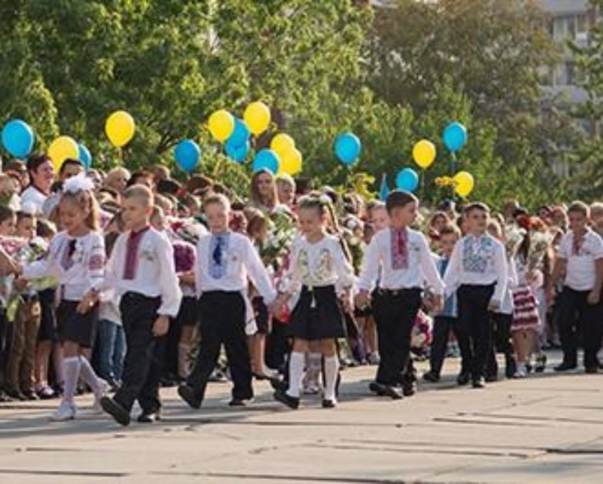 Киевские школы приняли 33 тысячи первоклассников