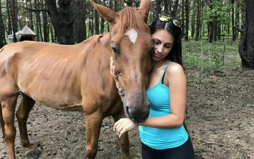 В Киеве ищут украденную лошадь (фото)