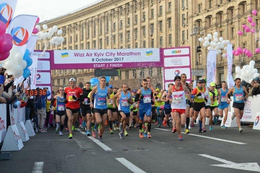 Через марафон у Києві перекриють майже півсотні вулиць