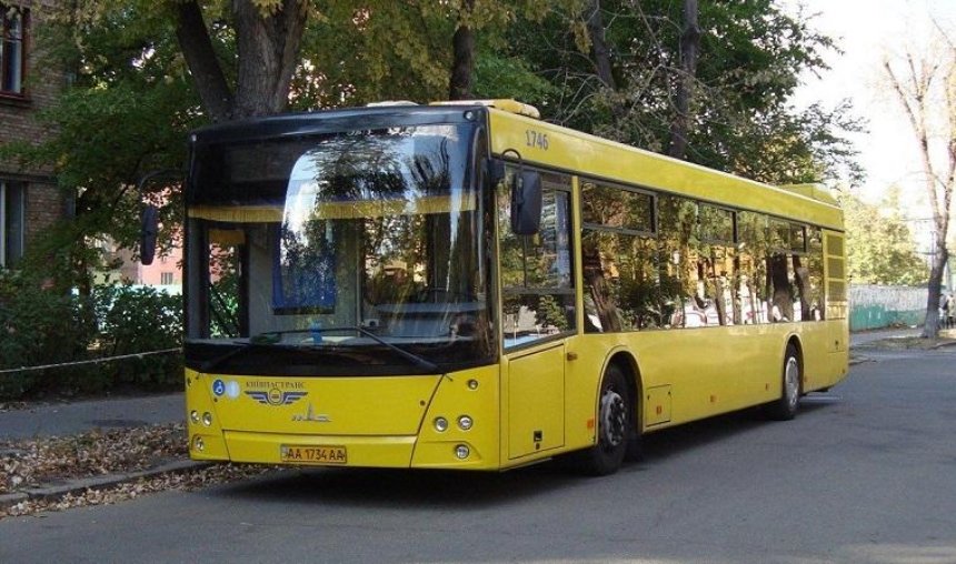 В Киеве появятся новые низкопольные автобусы