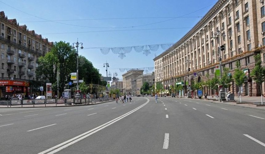В центре Киева ограничат движение транспорта из-за урока английского языка