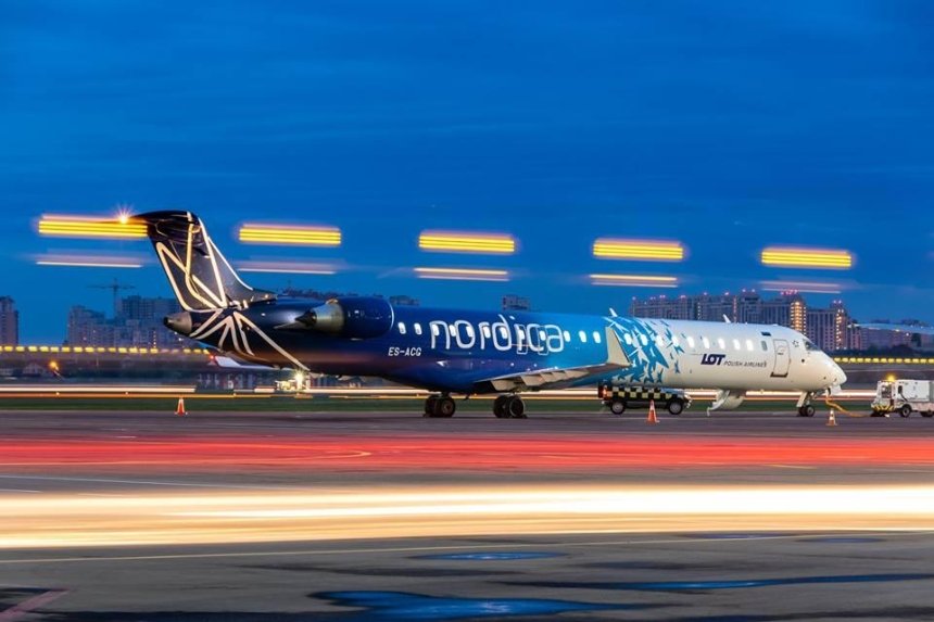 Эстонская авиакомпания приостанавливает полеты из Киева 