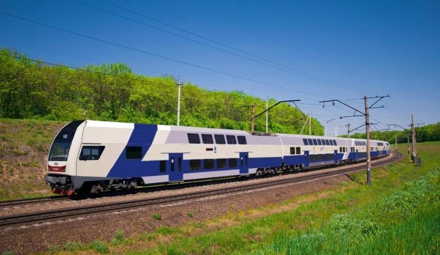«Укрзалізниця» выбрала дизайн для двухэтажного поезда Skoda