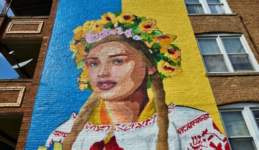 У Чикаго з’явився стінопис на честь України