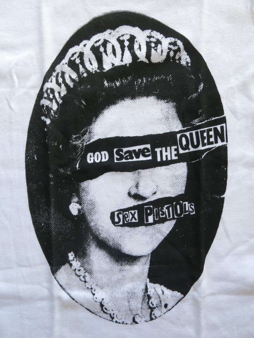 Візуал для пісн "God Save the Queen" від Вів'єн Вествуд 