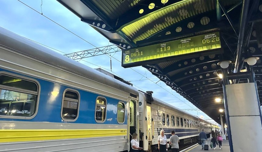 Новий поїзд Київ-Хелм вирушив у перший рейс