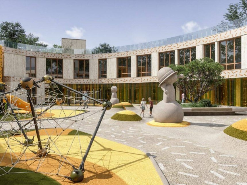 У 2024 році під Києвом почнуть будівництво дитячого садка та початкової школи від Британської міжнародної школи BISU: як вони виглядатимуть (фото проєкту)