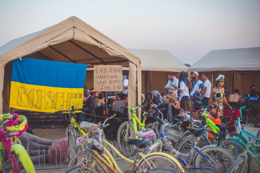 Кемп "Борщ" Burning Man