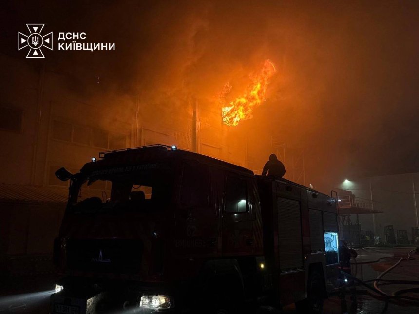 Нічна масована атака на Київщину 5 вересня