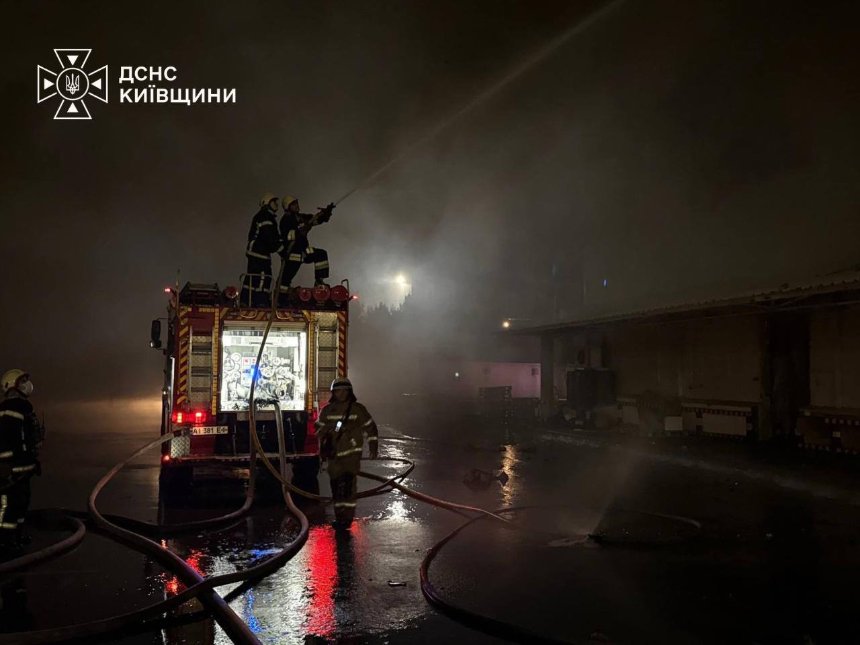 Нічна масована атака на Київщину 5 вересня