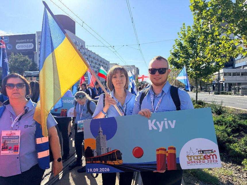Київські водії трамваїв увійшли до топ-6 на Чемпіонаті Європи у Варшаві