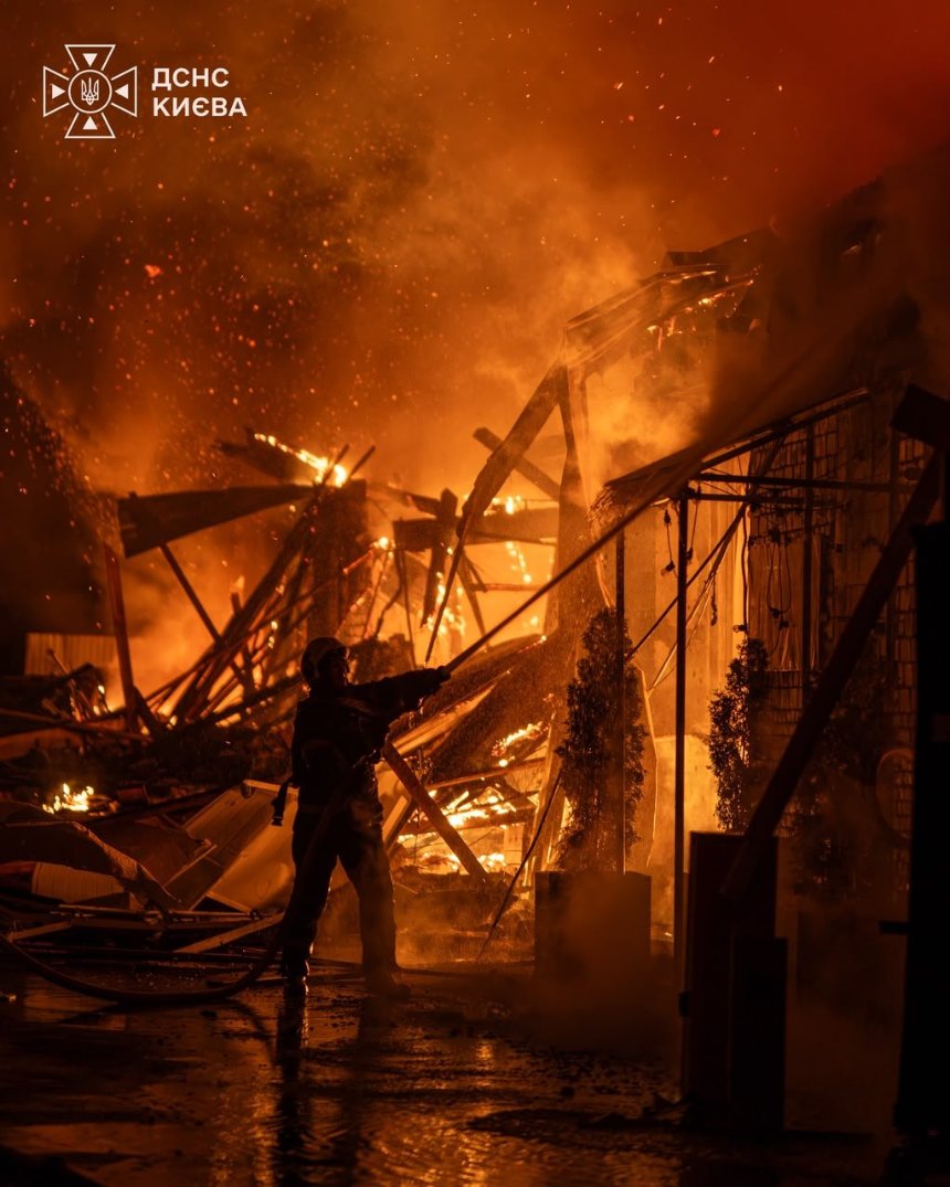 Ворог атакував Київ дронами вночі 27 вересня
