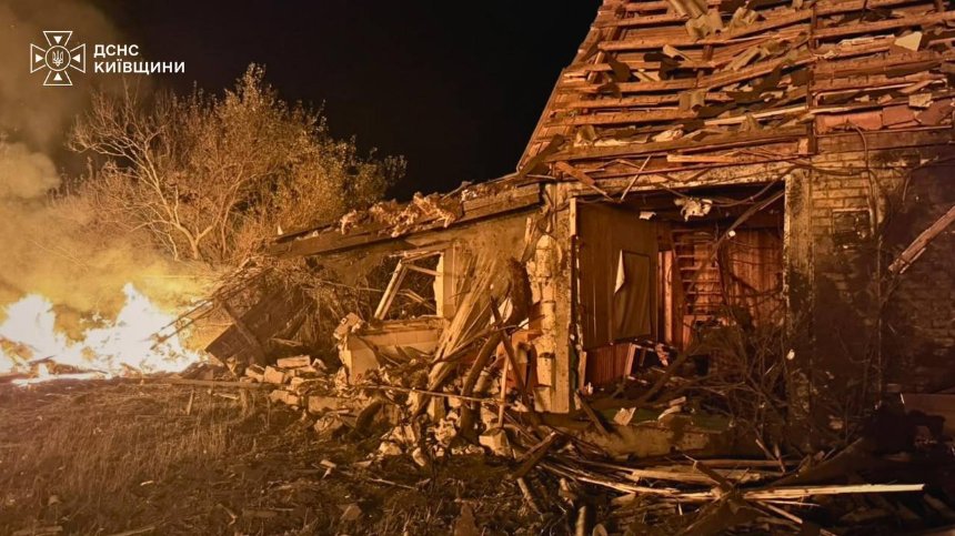 Ракетно-дроновий терор Київщини 30 вересня