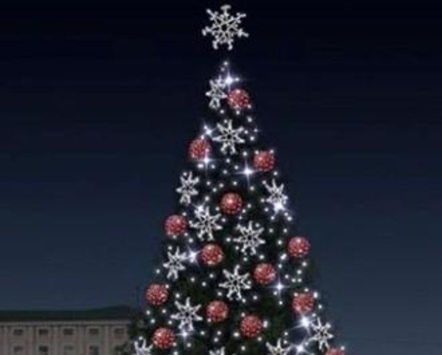 Как будет выглядеть новогодняя елка в Киеве (фото)