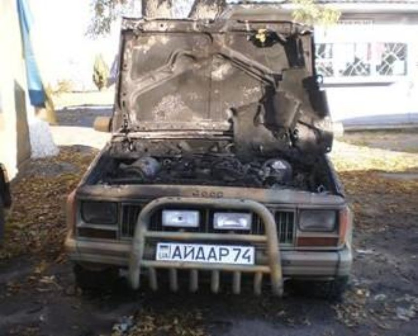 Под Киевом неизвестные подожгли машину кандидата в депутаты