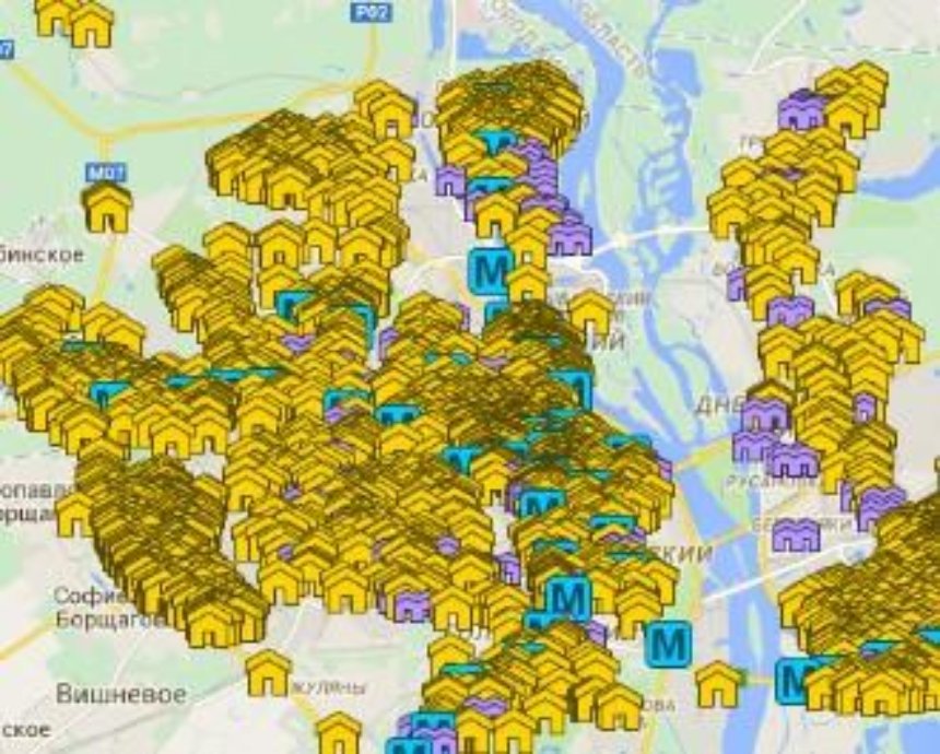 Для Киева сделали карту бомбоубежищ и укрытий