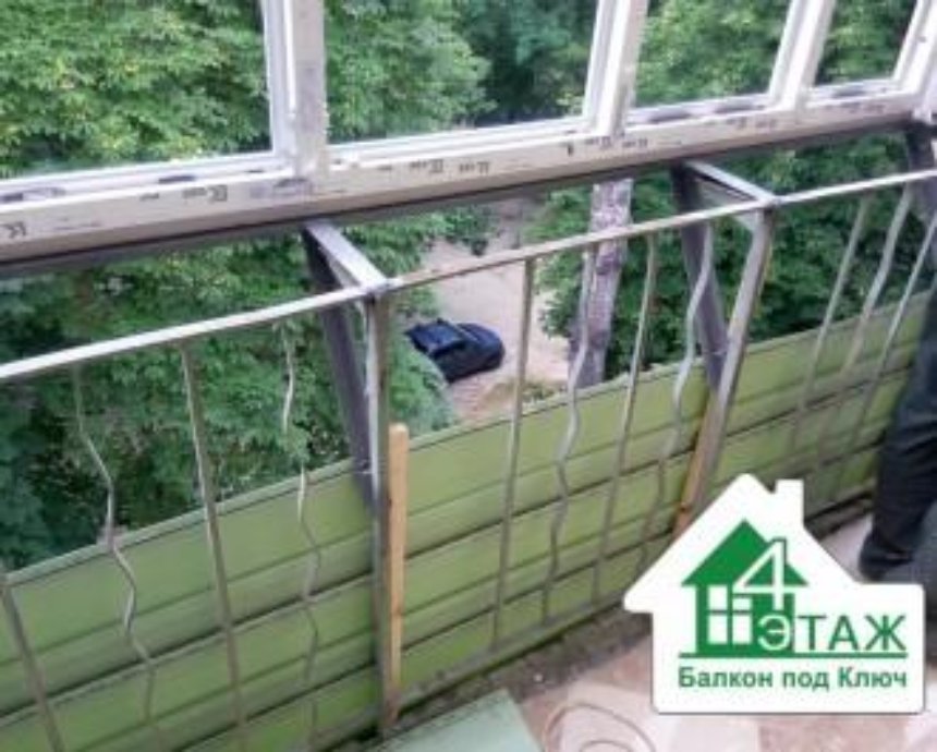 Выносной балкон в Киеве – 3 способа ремонта с расширением