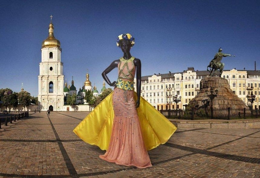 "Что за дельтаплан": платье украинской участницы "Мисс Вселенная" раскритиковали в соцсетях (фото)