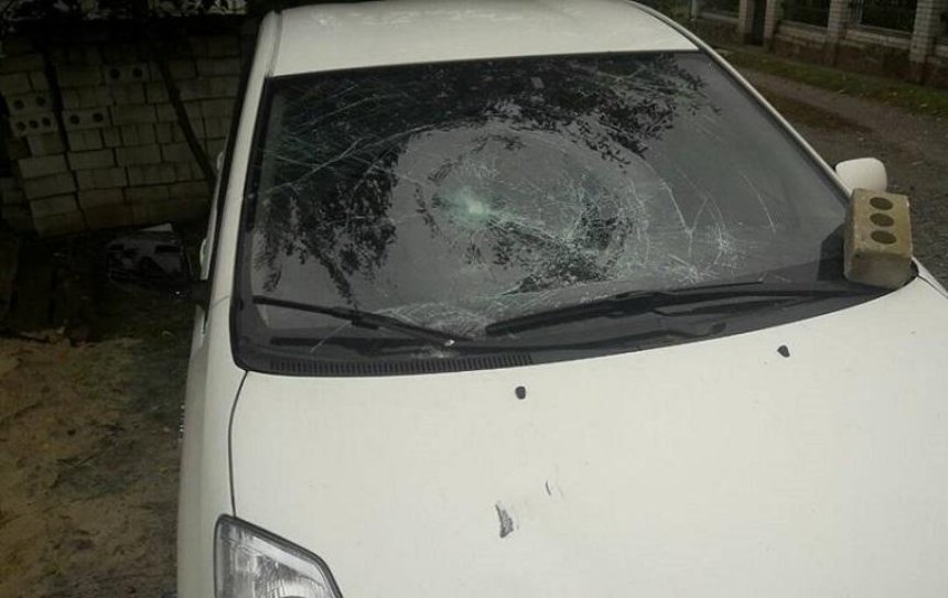 Под Киевом напали на журналиста (фото)