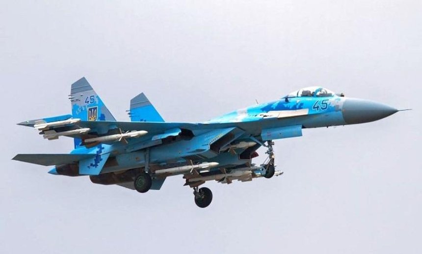 В Винницкой области упал самолет СУ-27