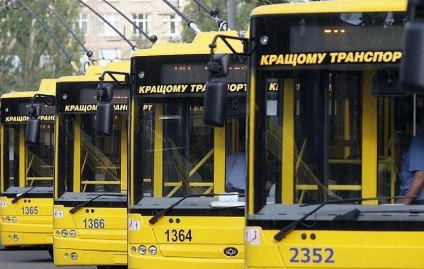 В центре Киева изменятся маршруты общественного транспорта (схема)