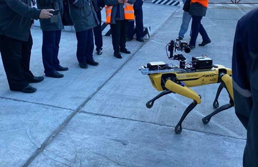 В Чернобыльской зоне впервые испытали робота-собаку Spot