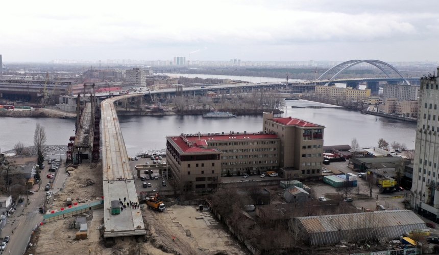 Подольский мост в Киеве подорожал почти вдвое – до 20 млрд грн