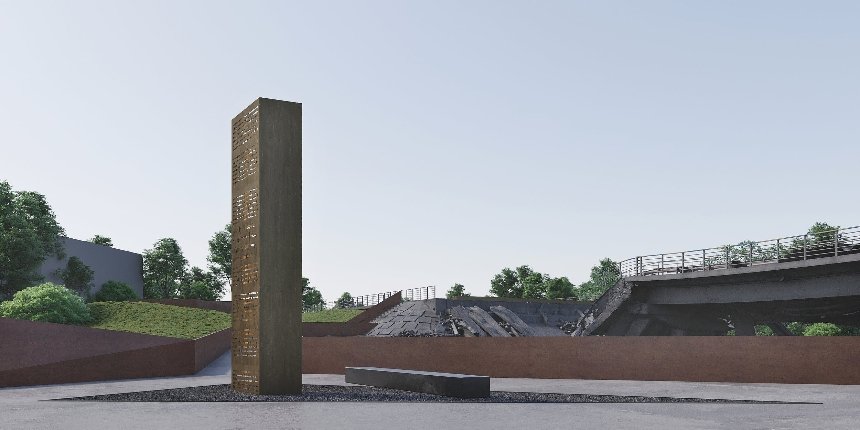 Balbek Bureau презентували проєкт меморіалу "Відкритий перелом"