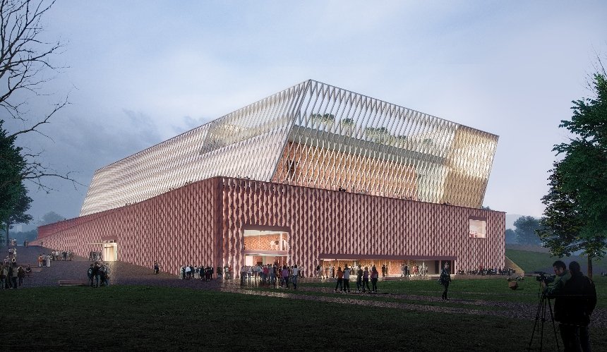 Архітектори показали проєкт Roshen Concert Hall на Відрадному