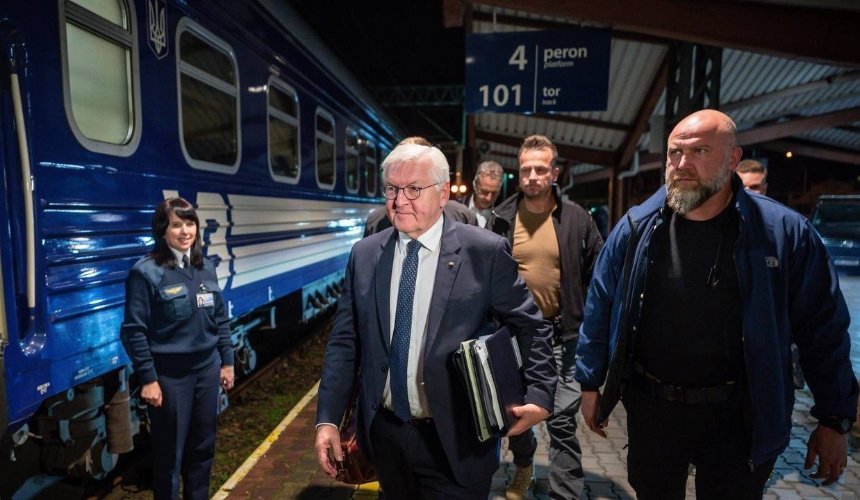 Президент Німеччини Франк-Вальтер Штайнмаєр прибув до Києва 