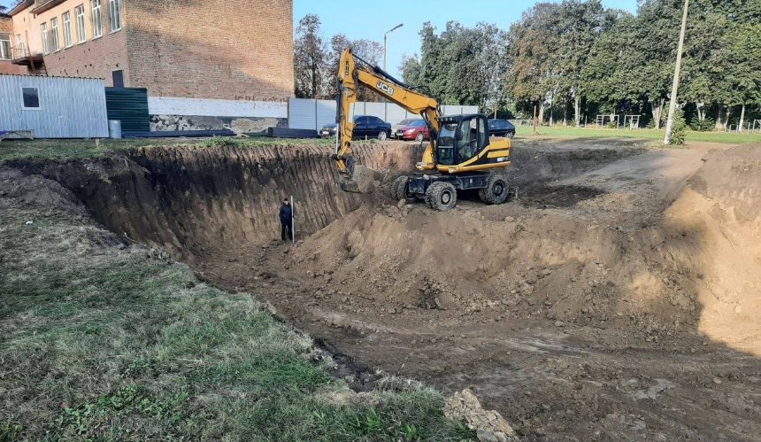 У двох ліцеях Київщини почали будівництво укриттів з протирадіаційним захистом: фото