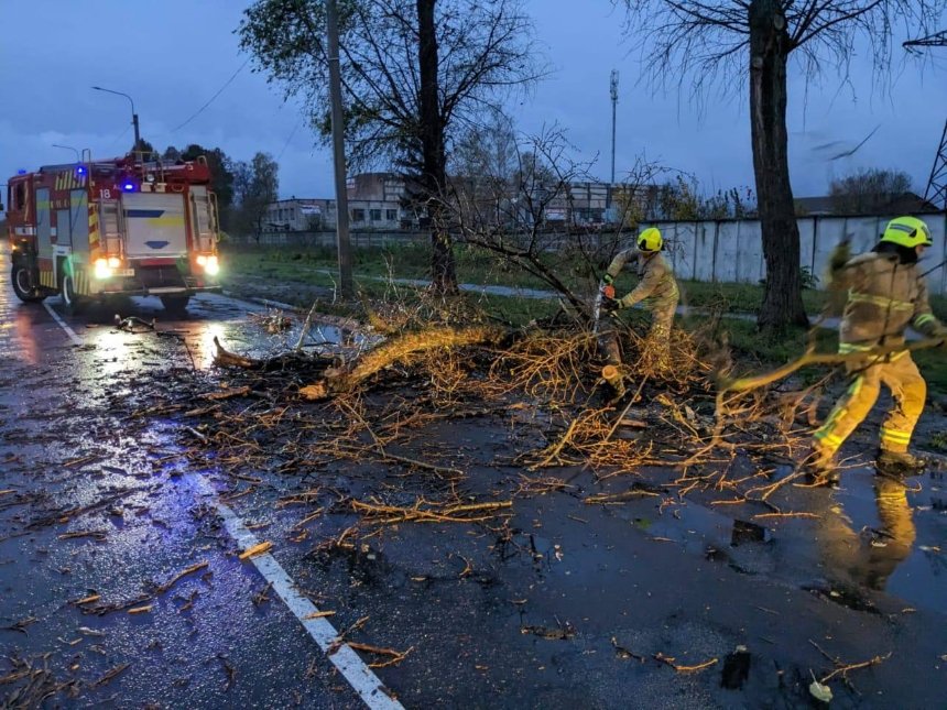 Через штормовий вітер і дощ у Києві та області 28 жовтня 2023 оголошено другий рівень небезпеки: вже є постраждалі й навіть летальні випадки