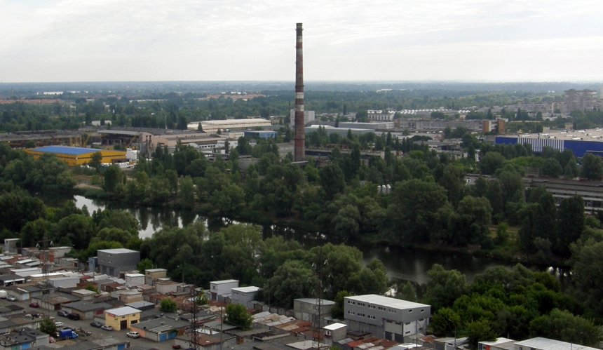 Забруднення озера Мінське у Києві