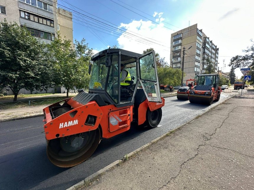 У Солом’янському районі відремонтували кілька вулиць