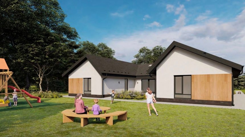 У Бучі збудують безбар’єрний будинок для великої прийомної родини: деталі