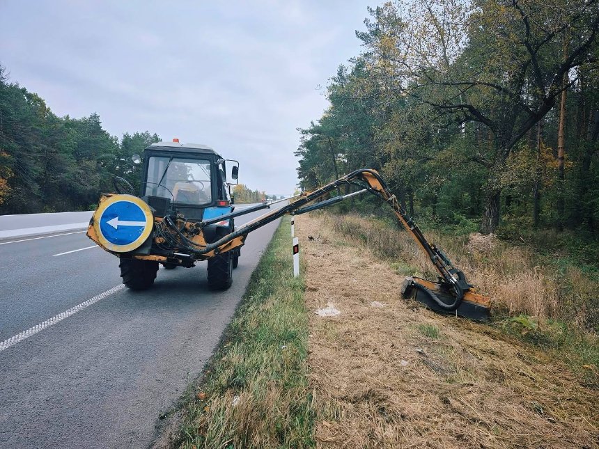 Ремонт доріг на Київщині
