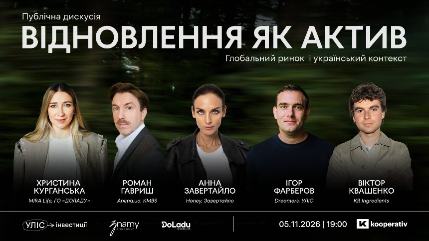У Києві відбудеться благодійна подія про "економіку втоми" та ринок відновлення У Києві відбудеться благодійна подія про "економіку втоми" та ринок відновлення