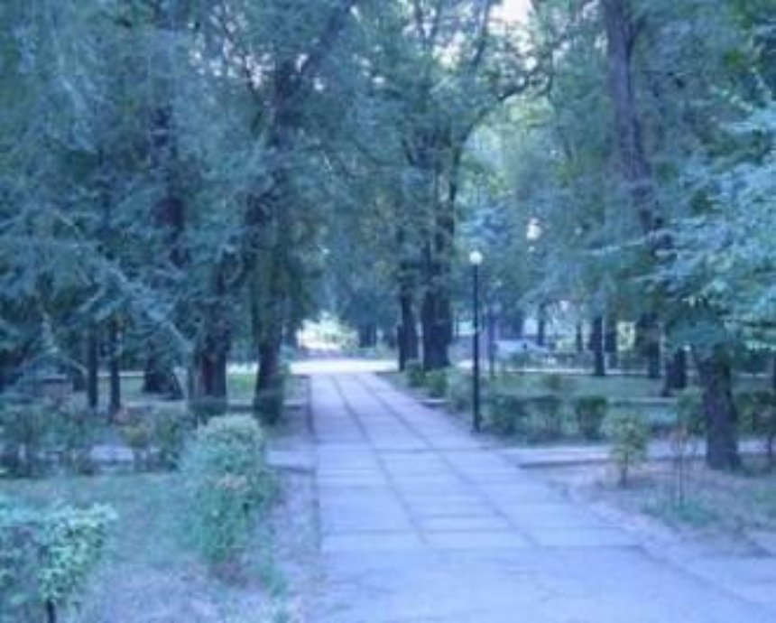 В парке Заньковецкой обустроят дорожки и установят лавочки