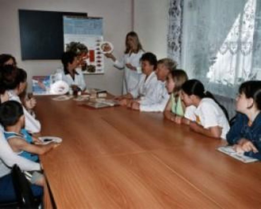 В Печерском районе открылась школа для больных диабетом