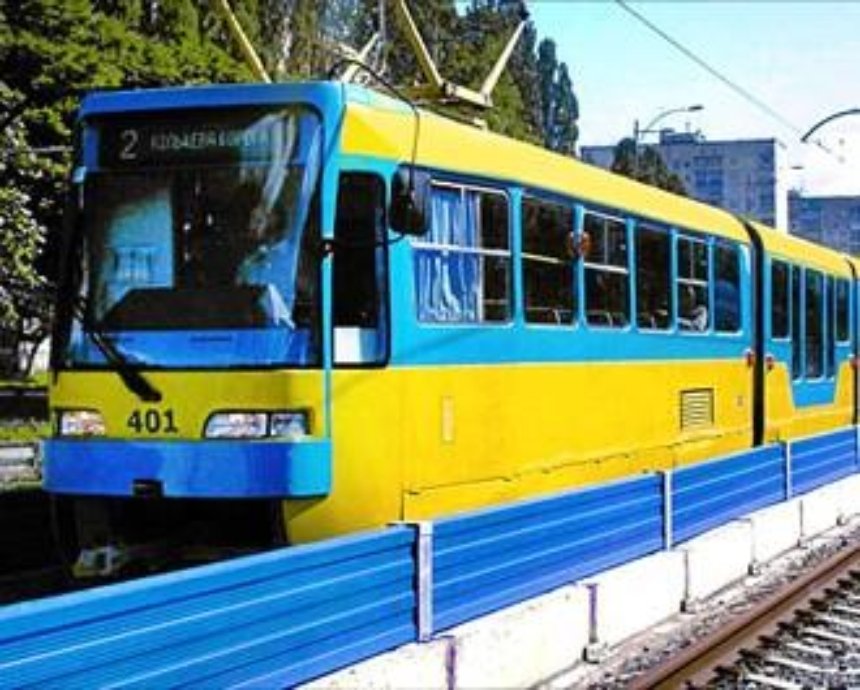 Киевляне смогут платить за скоростной трамвай с помощью электронного билета