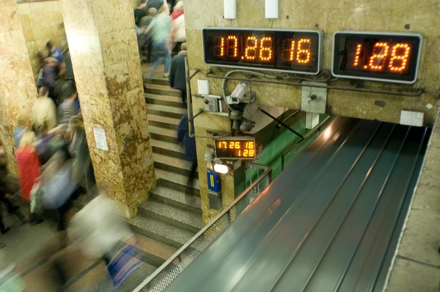 В киевском метро могут появиться табло обратного отсчета 