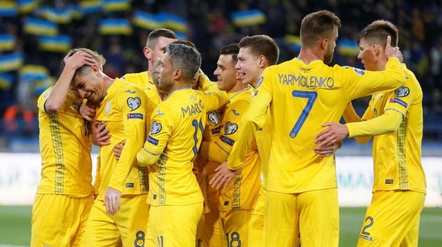 Впервые в истории сборная Украины по футболу провела год без поражений