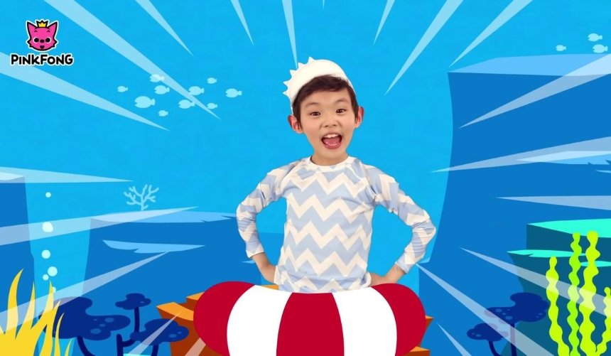 Новый лидер в YouTube: клип на детскую песню Baby Shark обогнал по просмотрам Despacito